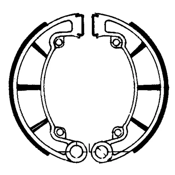 Ganasce Freno FERODO FSB794 Posteriore per KAWASAKI KLF 4X4 C10-C11-C12-C13-C14 300 1998 - 2002 Compra Adesso