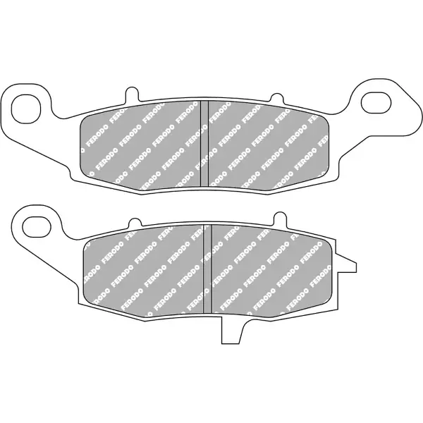 Spedizione Gratuita Pastiglie Freno Ferodo Ceramic CP1 Racing FDB2048CP1 Anteriore per KAWASAKI KLE VERSYS CBF-CCF-CDF-CEF 650 2011 - 2014