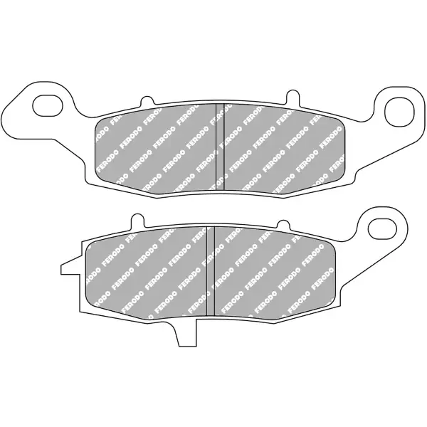 Pastiglie Freno Ferodo Sinter Grip Road FDB2049ST Anteriore per SUZUKI RV125 VAN VAN L5 125 2015 - 2015 Occasione