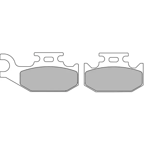 Non Perdere Pastiglie Freno Ferodo Off-Road FDB2149SG Anteriore per KAWASAKI KFX R BCS-BDF-BEF 450 2012 - 2014