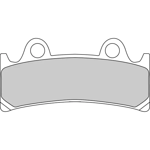 Pastiglie Freno Ferodo Platinum Road FDB864P Anteriore per YAMAHA FZR 1000 1995 - 1995 Ultimissimo Modello