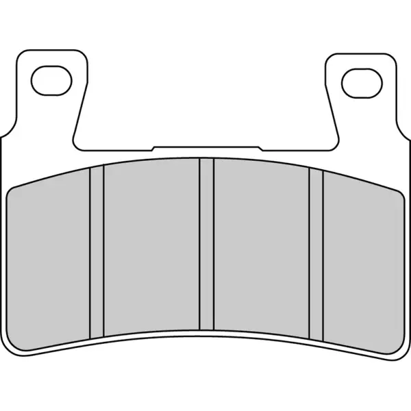 Offerta Del Giorno Pastiglie Freno Ferodo Eco Friction FDB2079EF Anteriore per HONDA CB 1300 F SUPER FOUR 1300 2001 - 2001