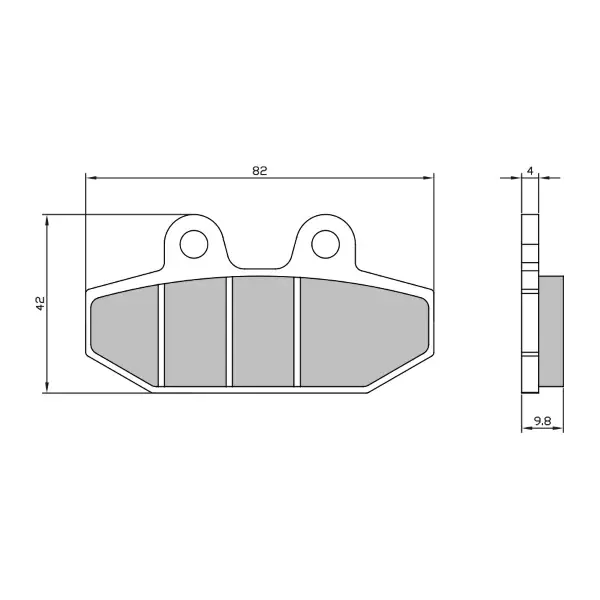 Pastiglie Freno RMS Organiche Harley Davidson FLDE Posteriore per HARLEY DAVIDSON FLDE 1745 SOFTAIL DELUXE ABS 1745 2019 - 2020 Spedizione Espresso