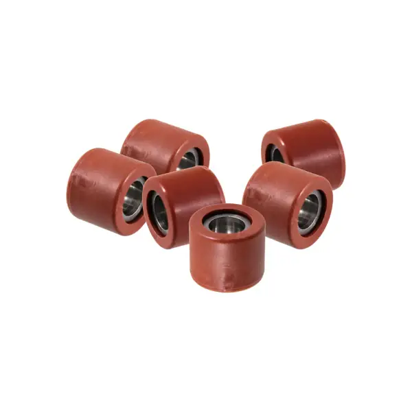 Spedizione Espresso Kit rulli puleggia RMS 19x15,5mm 9,8gr per APRILIA MOJITO CUSTOM 2T MOTORE PIAGGIO 50 2004 - 2010