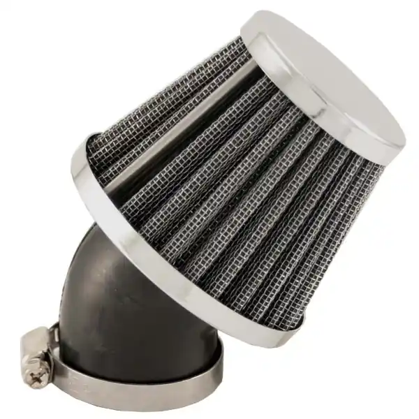 Di Tendenza Filtro Aria Nypso Racing Metallico D35mm Inclinato Lungo