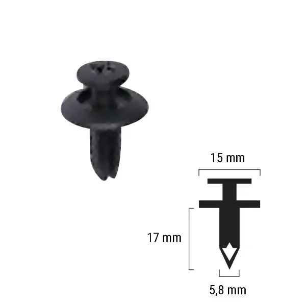 Compra Online Rivetto in plastica RMS Suzuki 09409-06313 per SUZUKI AN400 BURGMAN K7-L0 400 2007 - 2010