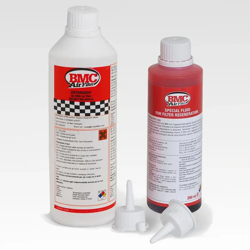 Offerta BMC Kit Lavaggio e Rigenero Filtri Aria, detergente 500 ml + lubrificante 250 ml