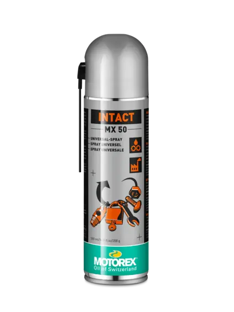 MOTOREX Intact MX 50 Spray Lubrificante universale idrorepellente Prezzo Scontato