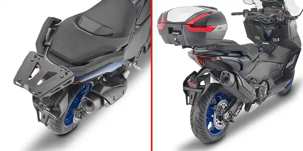 Occasione Imperdibile GIVI SR2161 ATTACCO Bauletto + Piastra Monolock per YAMAHA T-MAX 560 2022-2024