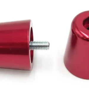 Set contrappesi manubrio V PARTS alluminio Piaggio rosso Saldi