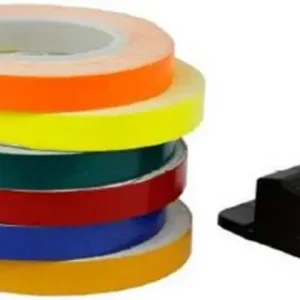 Nastri cerchio V PARTS 6m x 7mm rosso fluo Vendita Finale