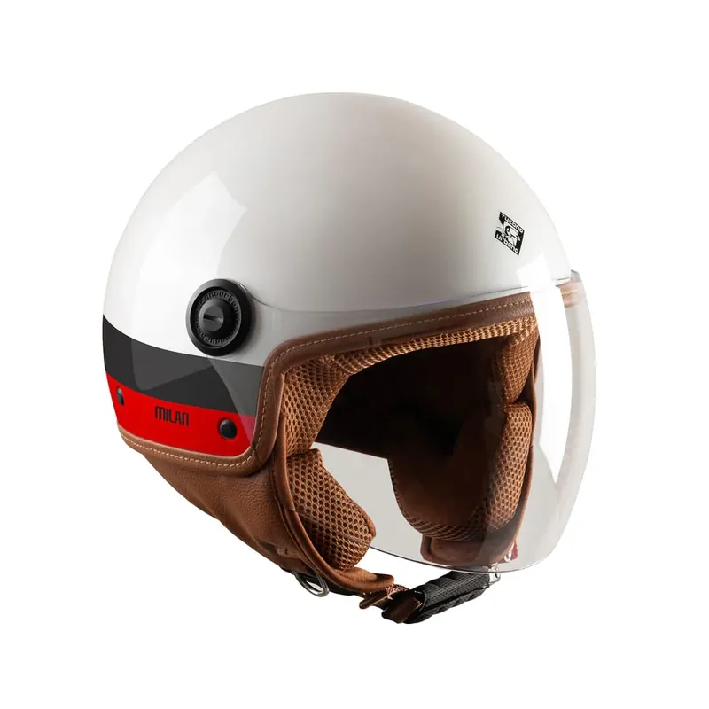 Ultimissimo Modello Casco EL'JETTIN 6.0 X AC MILAN Devil Pearl White PRONTA CONSEGNA 2026