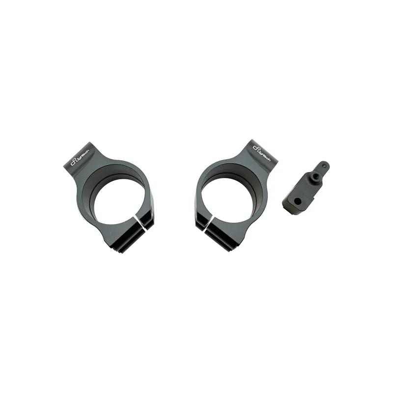 Subito Disponibile LIGHTECH Coppia Bracciali Manubrio Avanzati con Supporto A/S per Ducati Panigale V2 2021