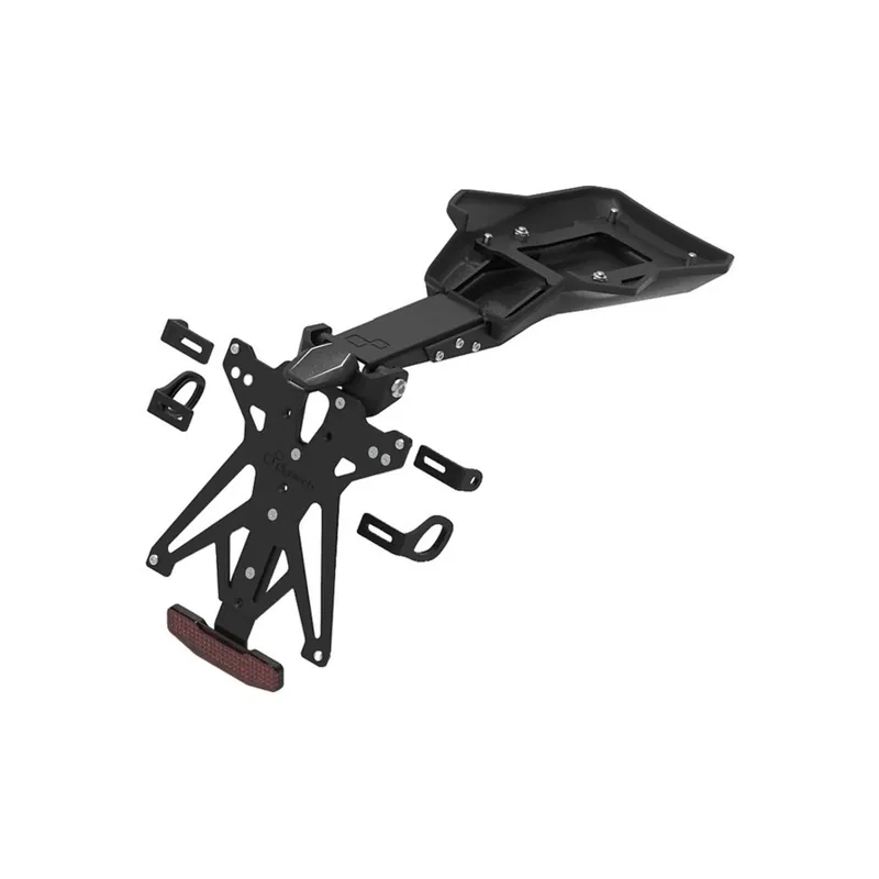Ultima Occasione LIGHTECH Kit Porta Targa Regolabile per Ducati Multistrada V4 2021 - 2021 - 2021 - 2021