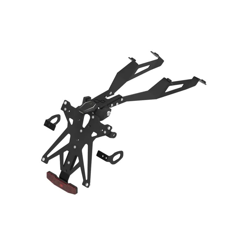 LIGHTECH Kit Portatarga Regolabile per Honda CB125R 2018 - 2018 Solo Oggi