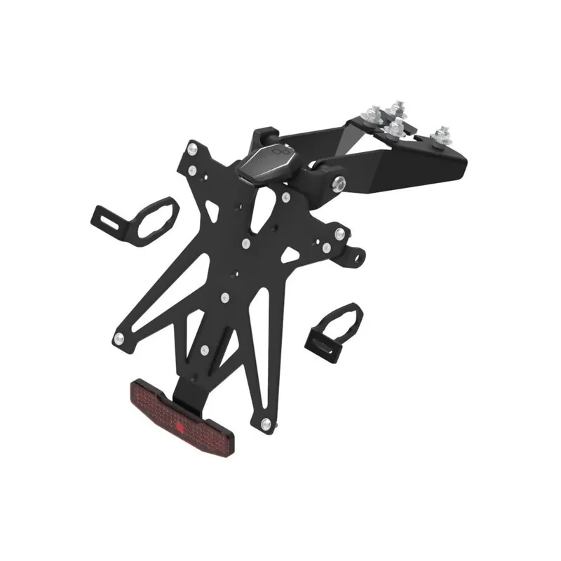 Promozione LIGHTECH Kit Portatarga Regolabile per Kawasaki Ninja 250 2018 - 2017 - 2024 - 2017 - 2024