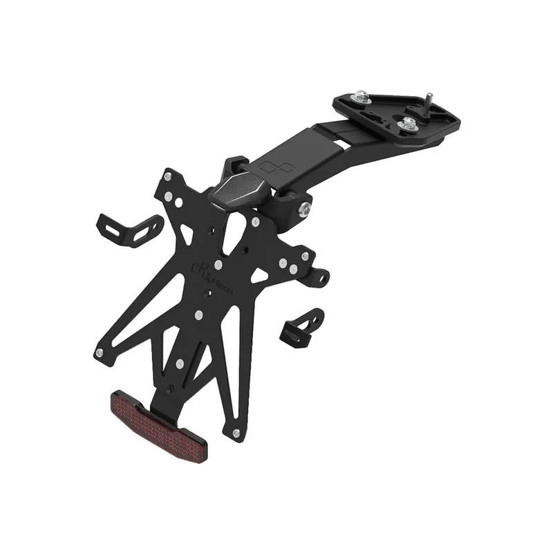 Soddisfatti O Rimborsati LIGHTECH Kit Portatarga Regolabile per Triumph Tiger Sport 660 2024 - 2025