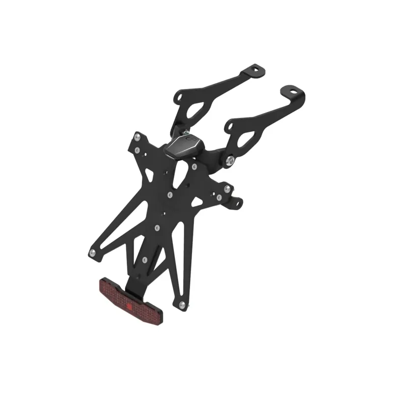 LIGHTECH Kit Portatarga Regolabile per Yamaha FZ6 2005 - 2005 - 2008 - 2008 Pagamento Sicuro