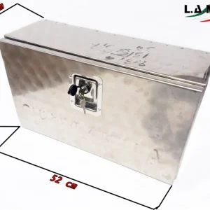 CASSETTA PORTA ATTREZZI ACCIAIO INOX PER PIAGGIO PORTER TUTTI I MODELLI Occasione Imperdibile