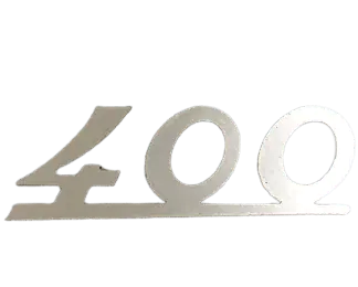 Di Tendenza TARGHETTA ANTERIORE PIAGGIO APE ANNI 50/60 “400” RIPRODUZIONE