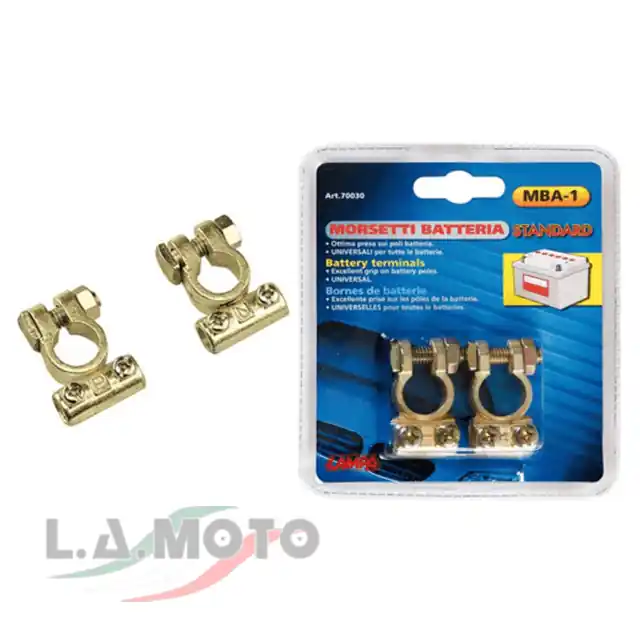 Occasione COPPIA MORSETTI BATTERIA 70030