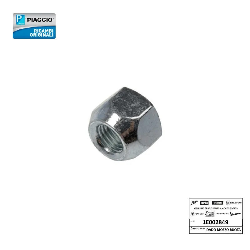 Must-Have 1E002849- DADO RUOTA ORIGINALE PIAGGIO PORTER