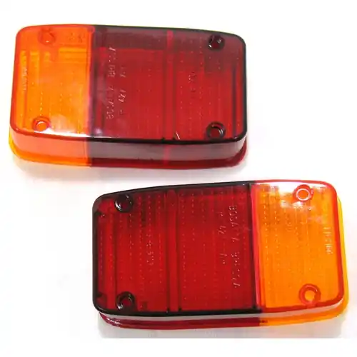 COPPIA PLASTICHE FANALE POSTERIORE APE MP 600 601 500 501 Ultima Occasione