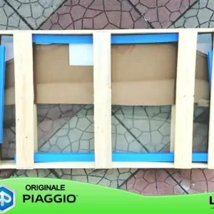 Popolare 1E001291 PARABREZZA ANTERIORE VETRO ORIGINALE PIAGGIO APE TM P. 703 Benzina DIESEL 420 1987-2004