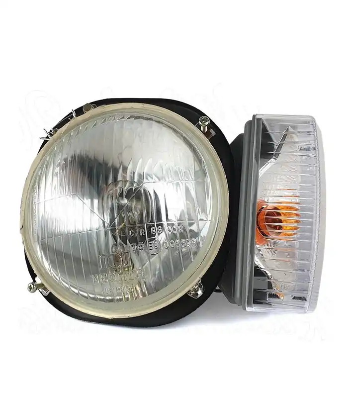 PROIETTORE FARO FANALE ANTERIORE SINISTRO ORIGINALE PIAGGIO APE MP 601 CLASSIC 420 Professionale
